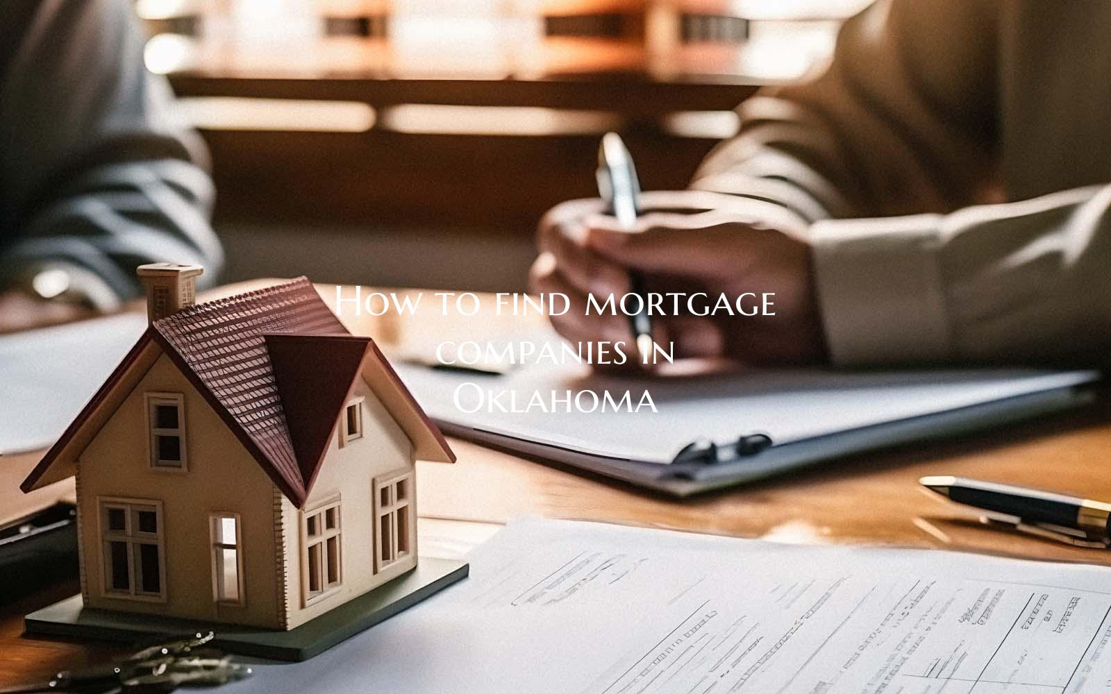 How to find mortgage compani...